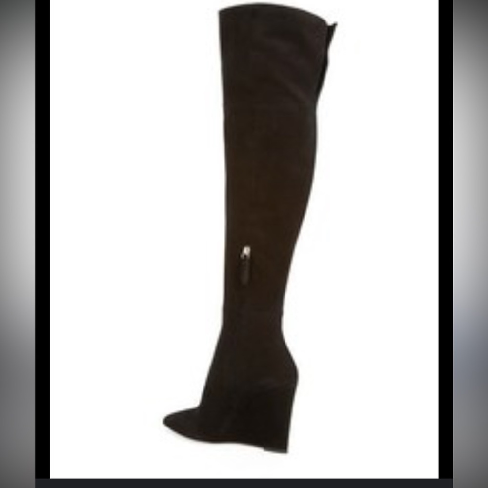 Pour La Victoire Black Over-The-Knee Boots
